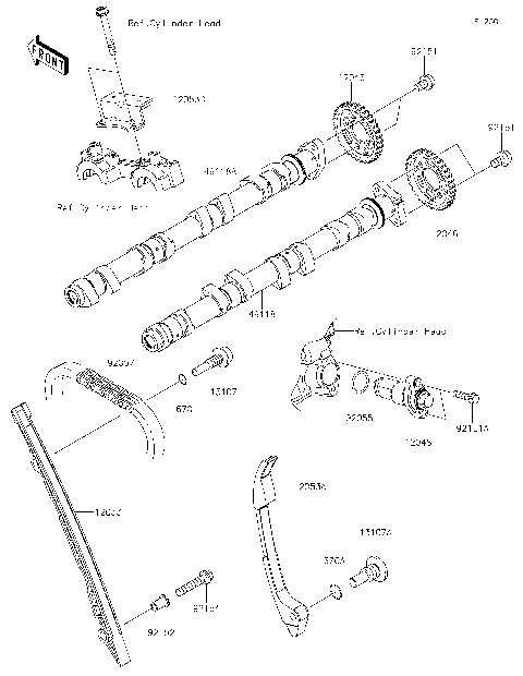 Camshaft(s)/Tensioner