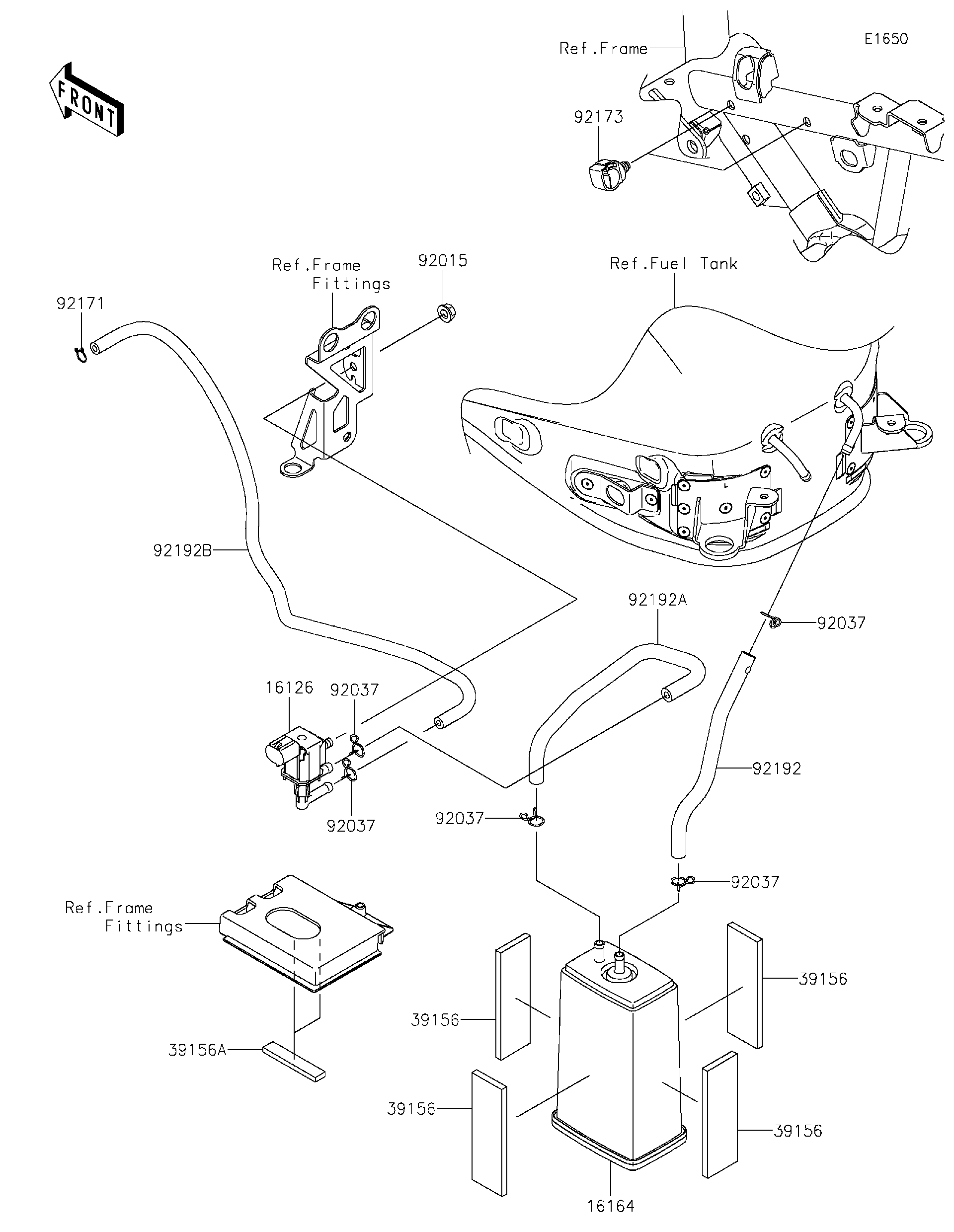 2025 Kawasaki Motorcycles Parts-Finder Diagrams | RJ Powersports