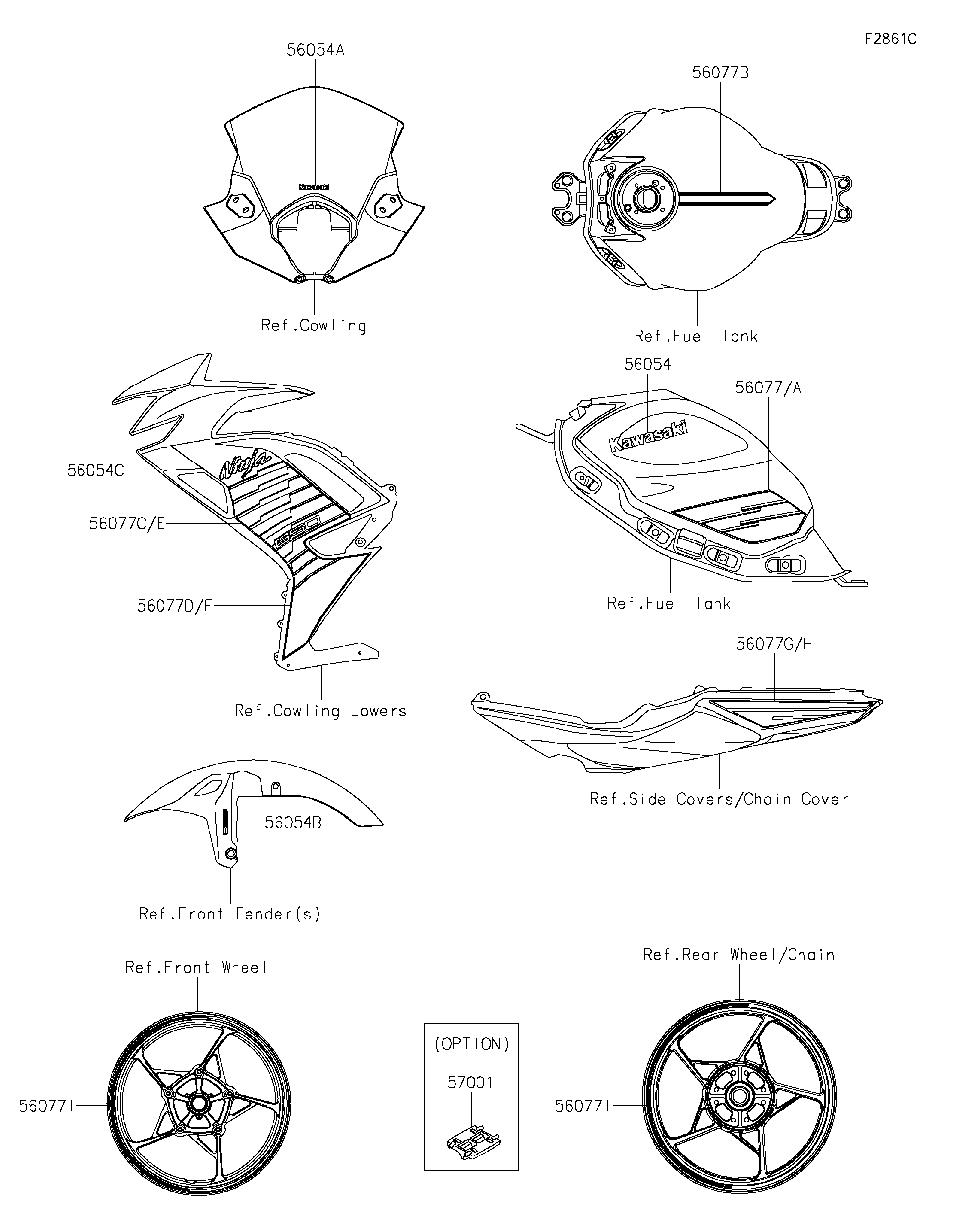 2025 Kawasaki Motorcycles Parts-Finder Diagrams | Team Motorsports