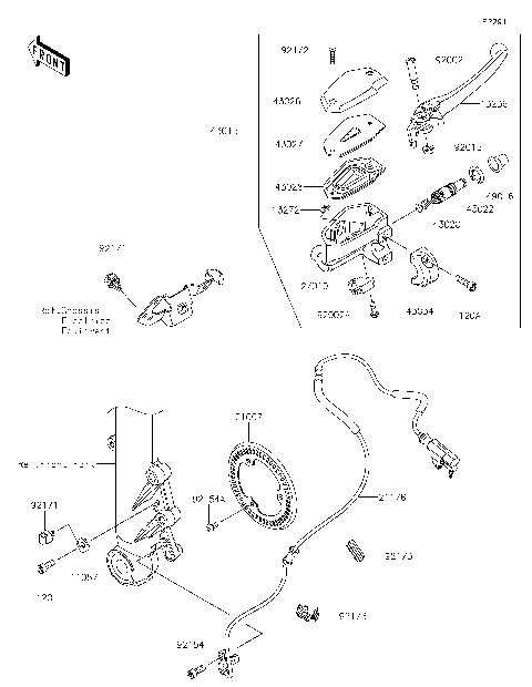 Front Master Cylinder