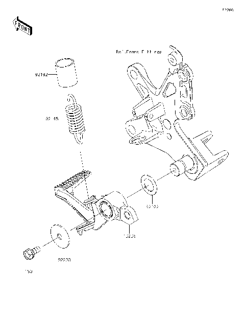 45番 Infiniti FX45 Q45 M45 OEM Genuine Heated Oxygen Sensor 22690