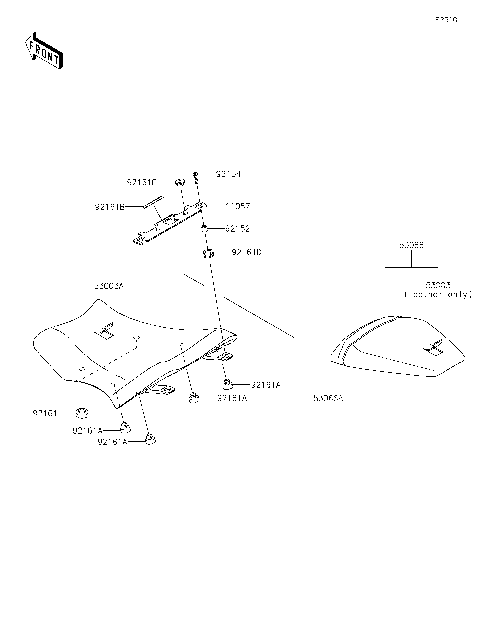 2025 Kawasaki Motorcycles Parts-Finder Diagrams | Texas