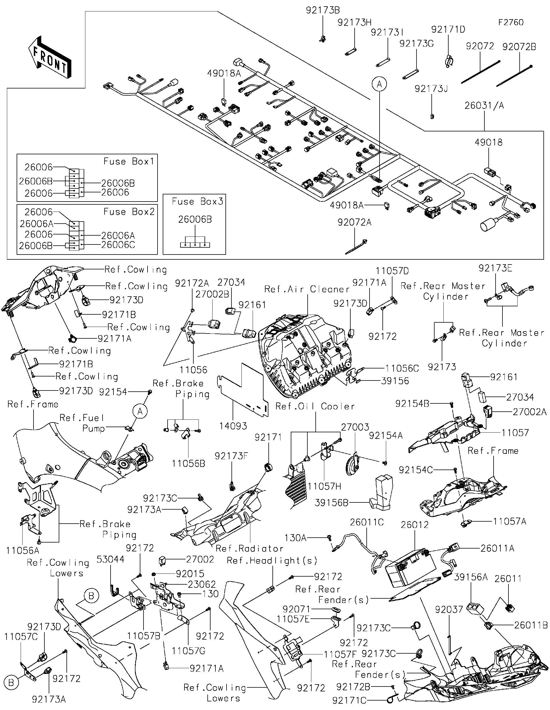 2025 Kawasaki Motorcycles Parts-Finder Diagrams | Smitty's Suzuki