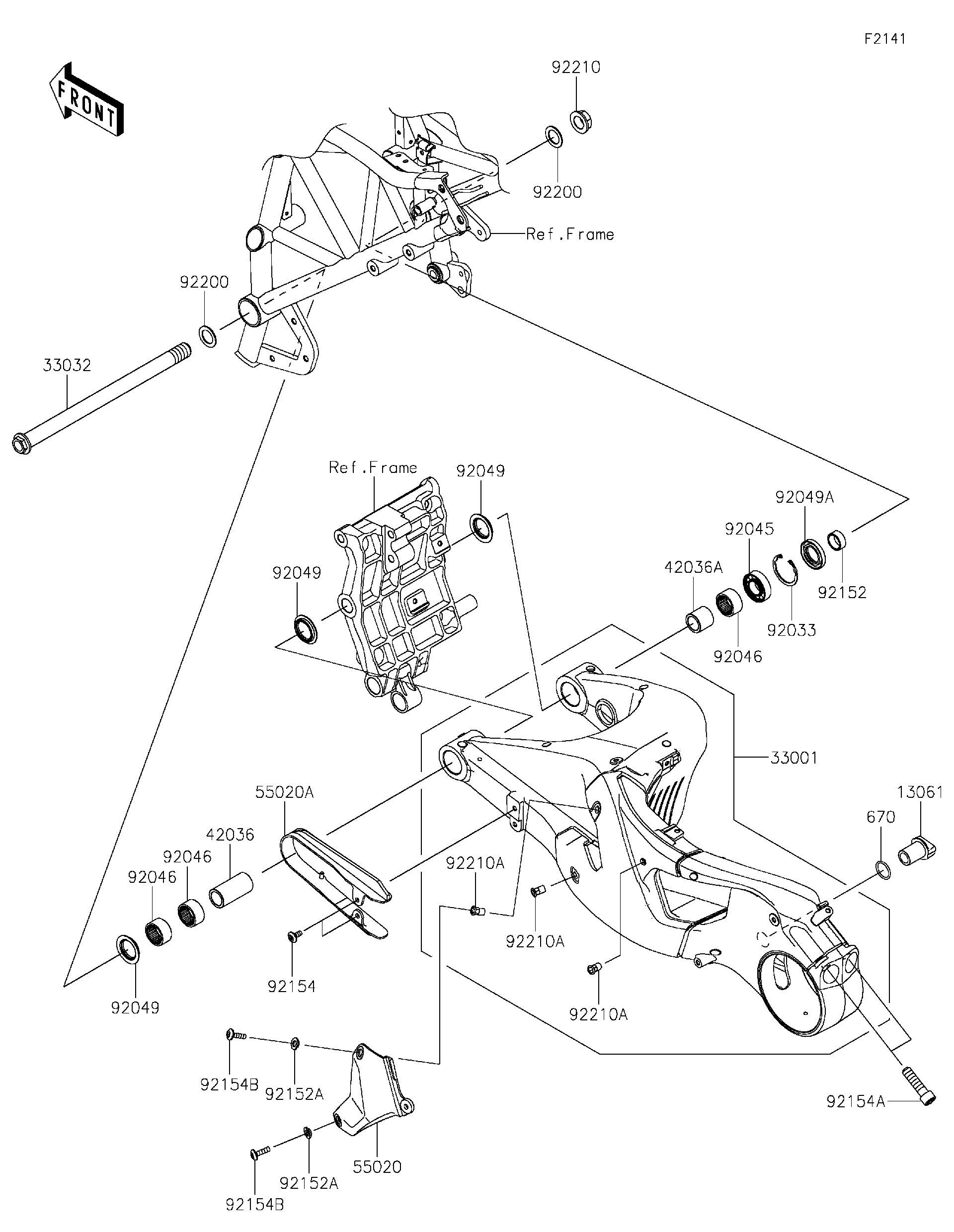 2025 Kawasaki Motorcycles Parts-Finder Diagrams | Cities