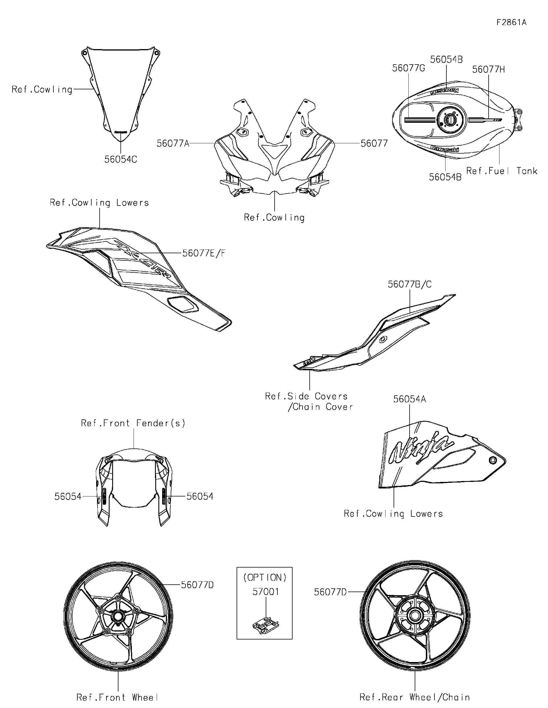 2026 Kawasaki Motorcycles Parts-Finder Diagrams | Mt. Holly