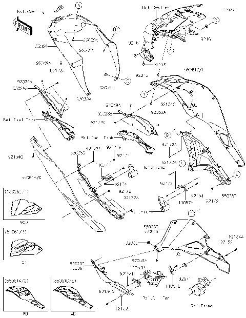 Cowling Lowers(SSFAN/SSFAL)