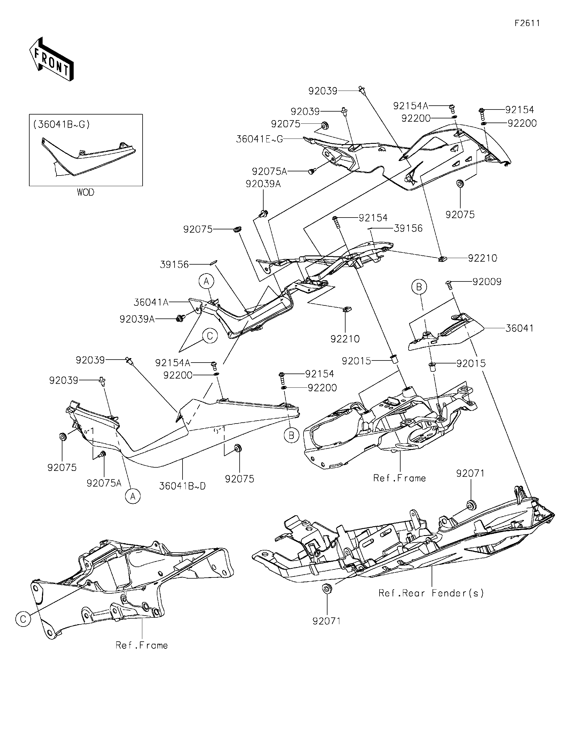Parts Finder 2025 Kawasaki Motorcycles | VanDerZee Motorplex