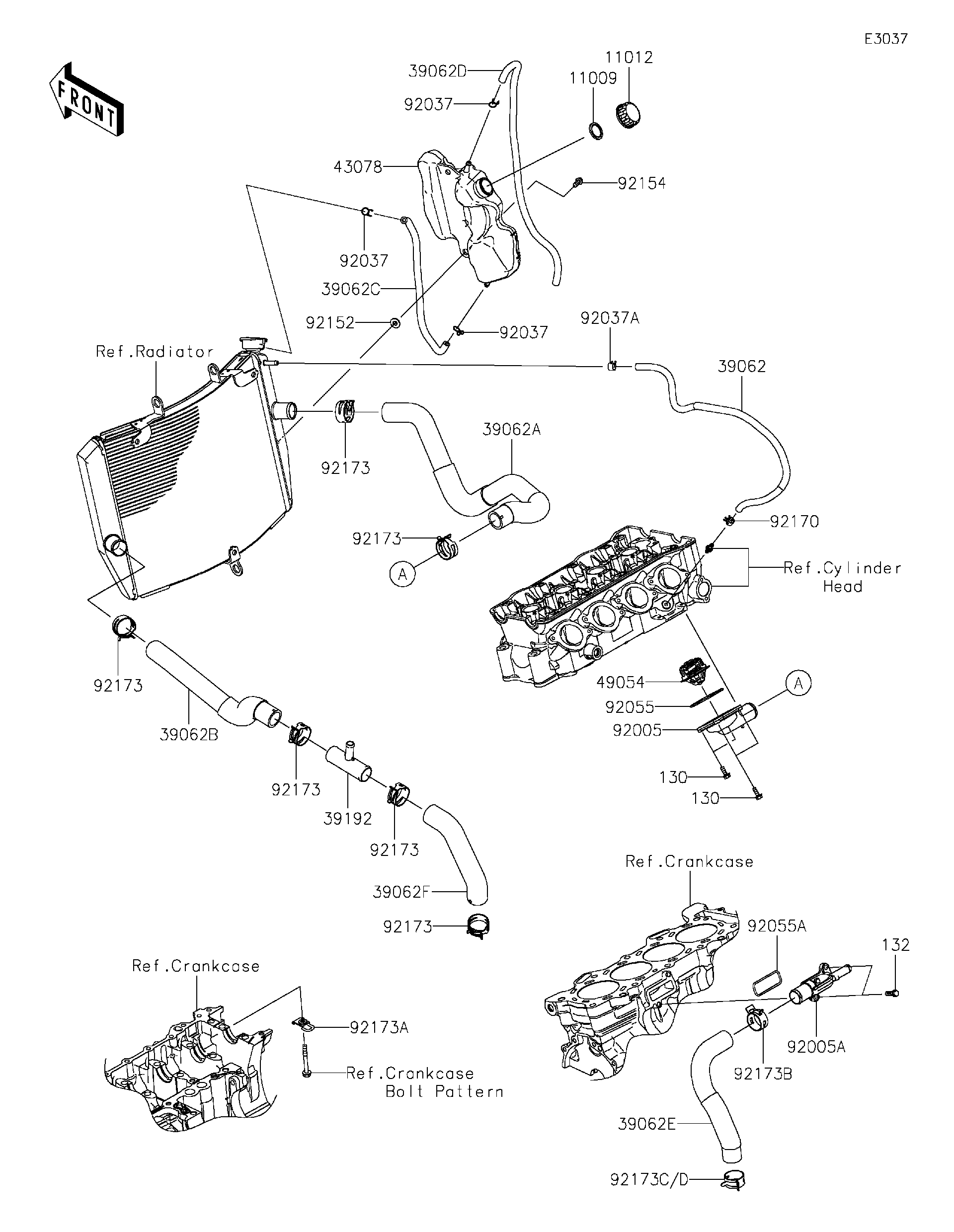 こうぴ [2025.11.4 14:30迄] 2025 Kawasaki Motorcycles Parts-Finder Diagrams | Cities Edge