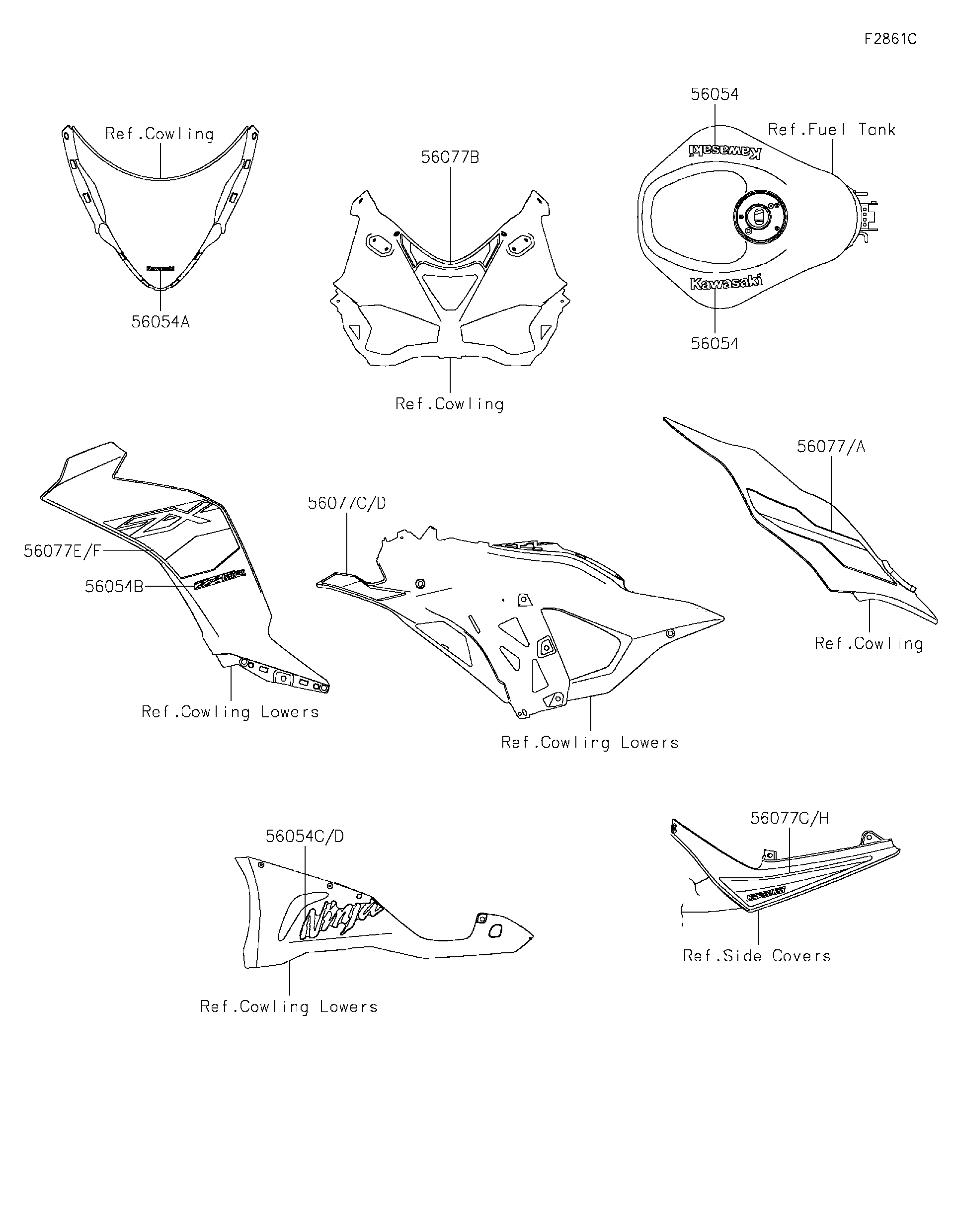 2026 Kawasaki Motorcycles Parts-Finder Diagrams in Palmer MA