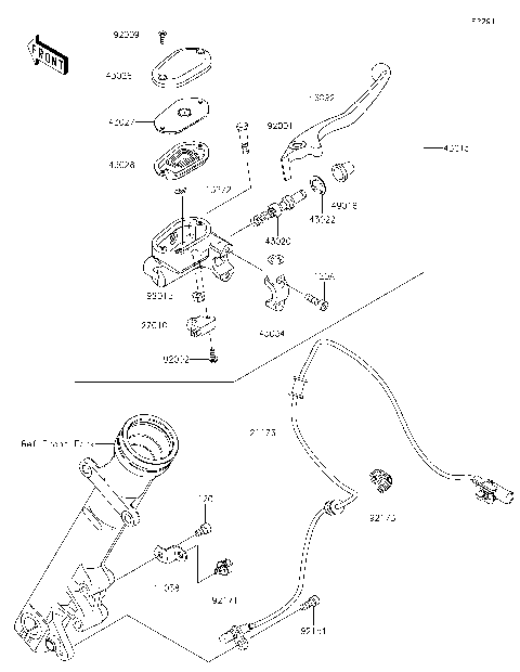 Front Master Cylinder
