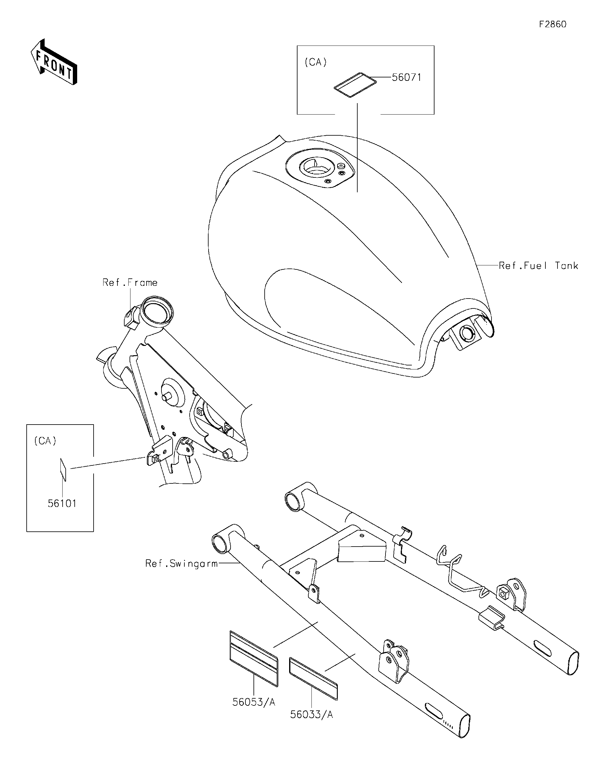 twm様 2025 Kawasaki Motorcycles Parts-Finder Diagrams | Team
