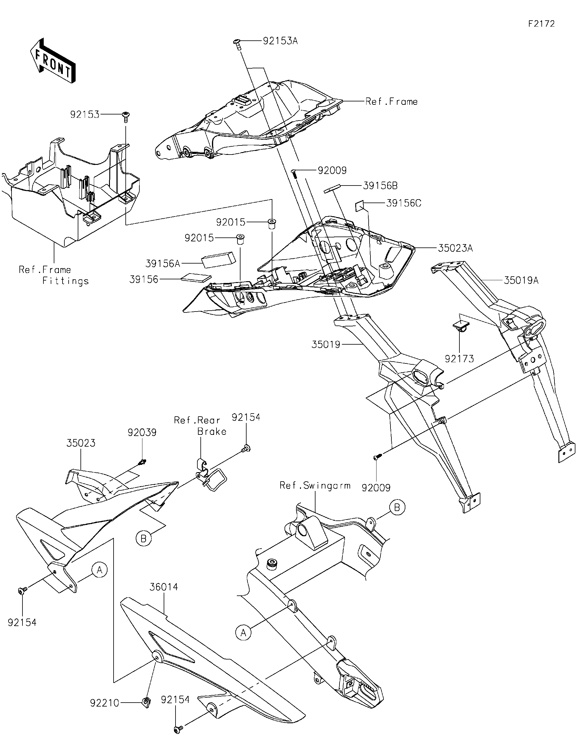 2025 Kawasaki Motorcycles Parts-Finder Diagrams | Cities Edge