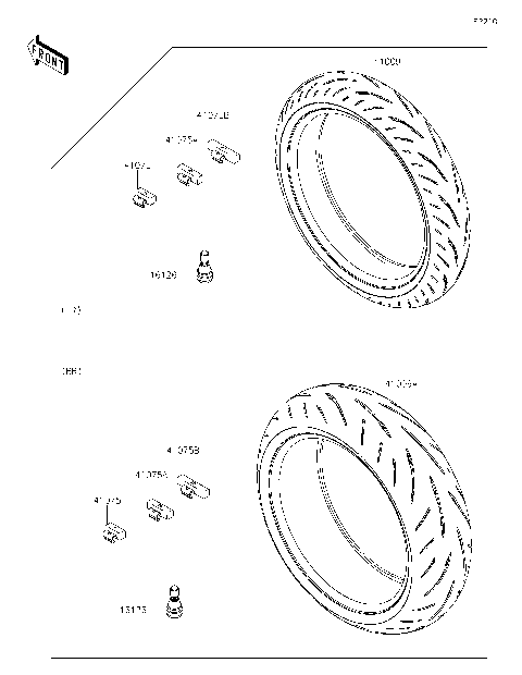2025 Kawasaki Motorcycles Parts-Finder Diagrams | Cities