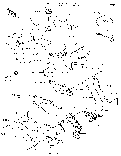 わさページ 2025 Kawasaki Motorcycles Parts-Finder Diagrams | Cities