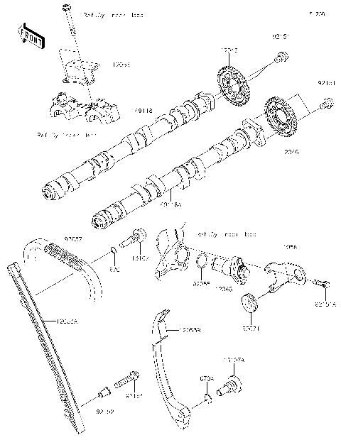 Camshaft(s)/Tensioner