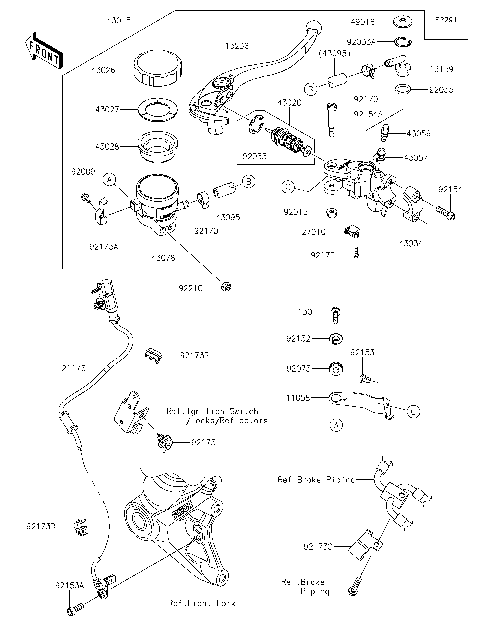 Front Master Cylinder