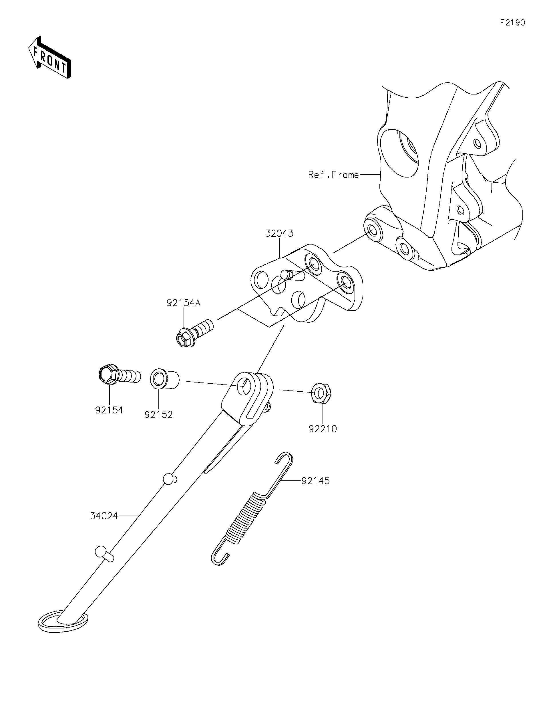 2026 Kawasaki NINJA® 1100SX SE ABS (ZX1100JTFAL) Stand(s