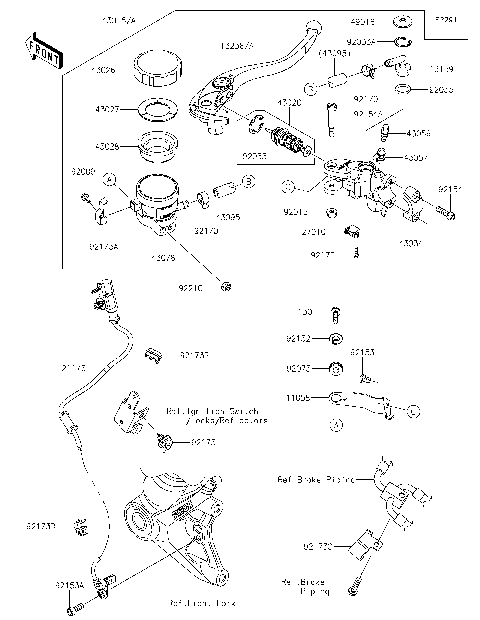 Front Master Cylinder