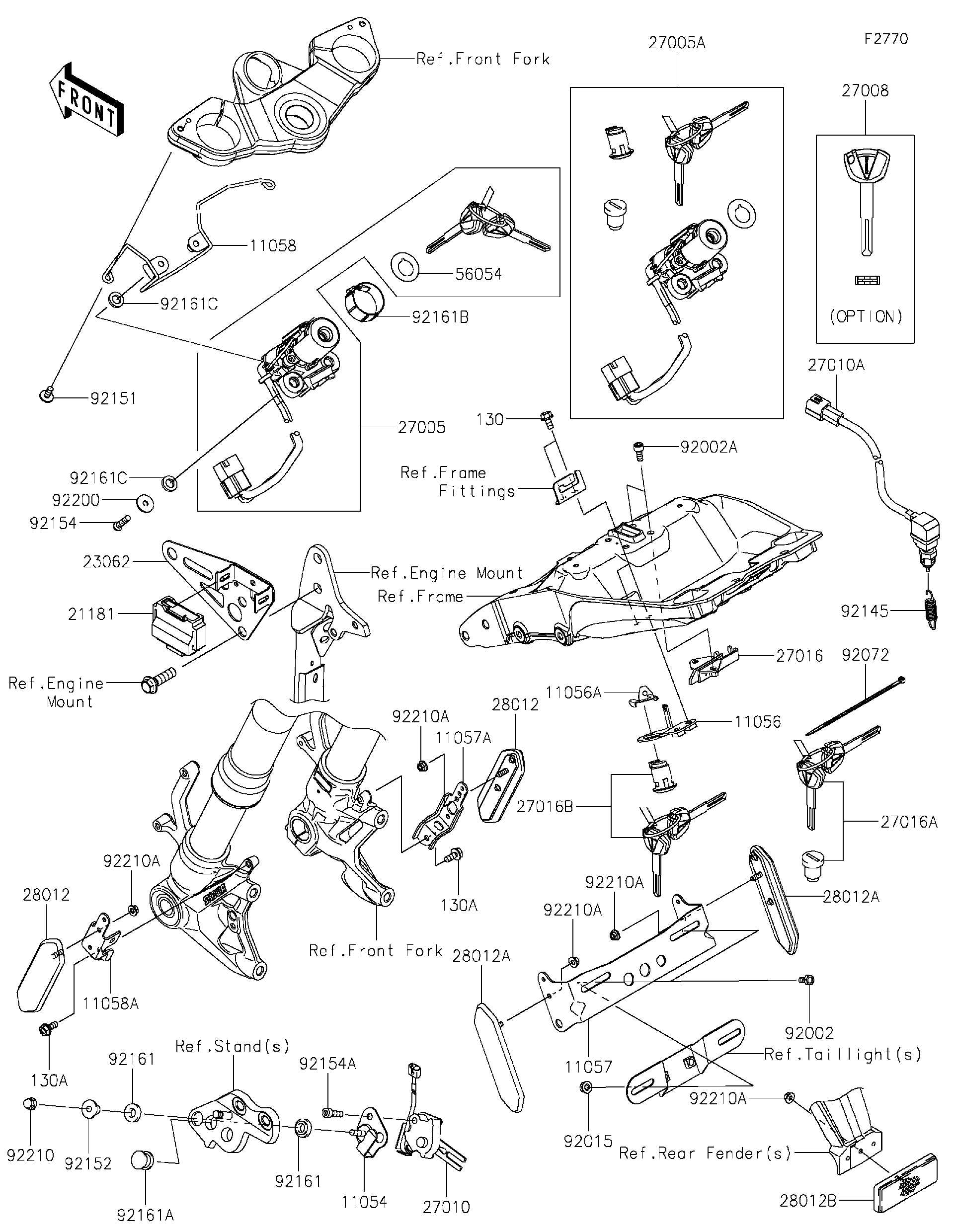 2026 Kawasaki Motorcycles Parts-Finder Diagrams | Classic Motor