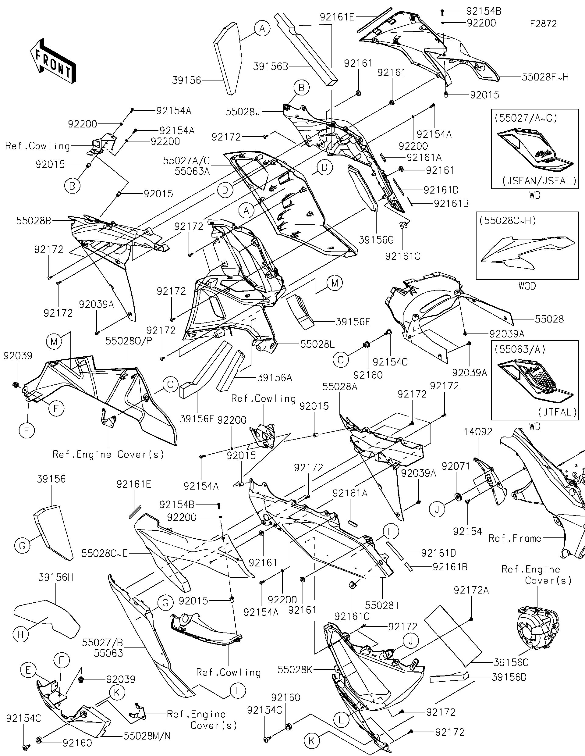 2026 Kawasaki Motorcycles Parts-Finder Diagrams | RJ Powersports
