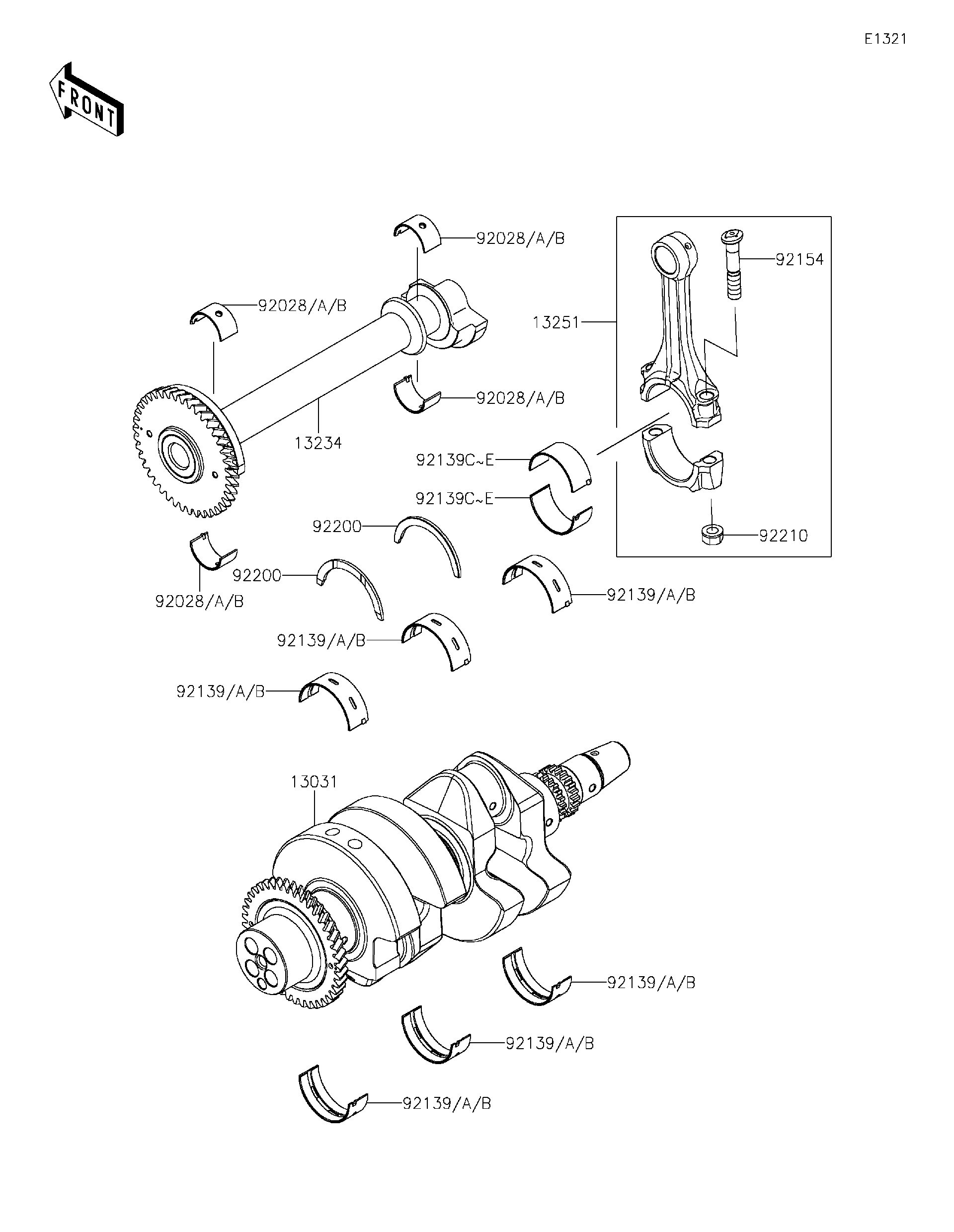 2025 Kawasaki Utility Vehicles Parts-Finder Diagrams | RSC Power