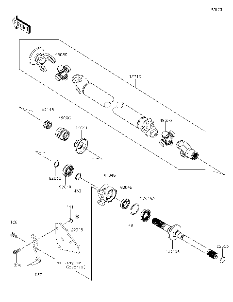 Drive Shaft-Propeller