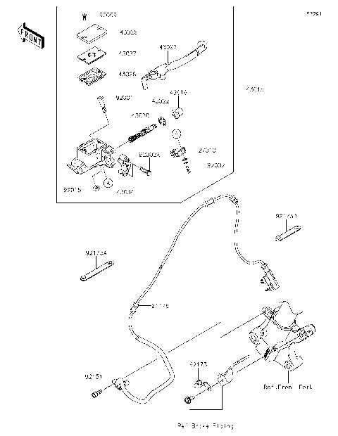 Front Master Cylinder