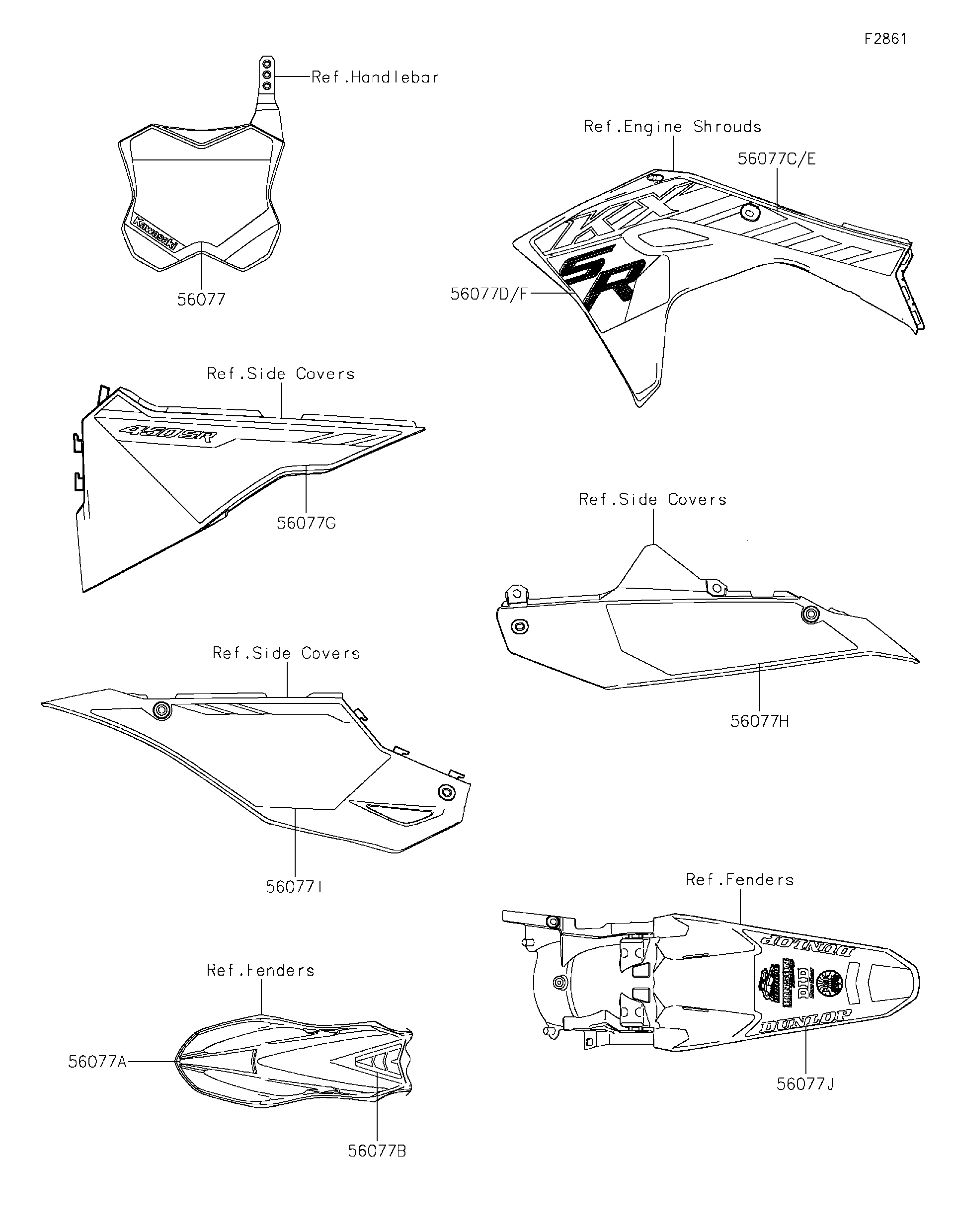 2025 Kawasaki Motorcycles Parts-Finder Diagrams | RJ Powersports