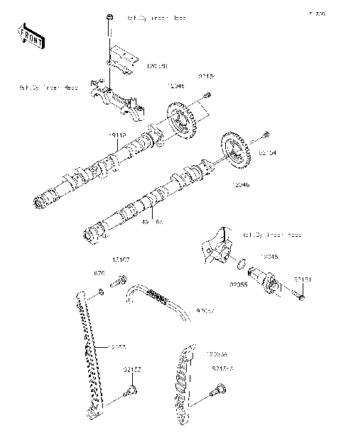 Camshaft(s)/Tensioner