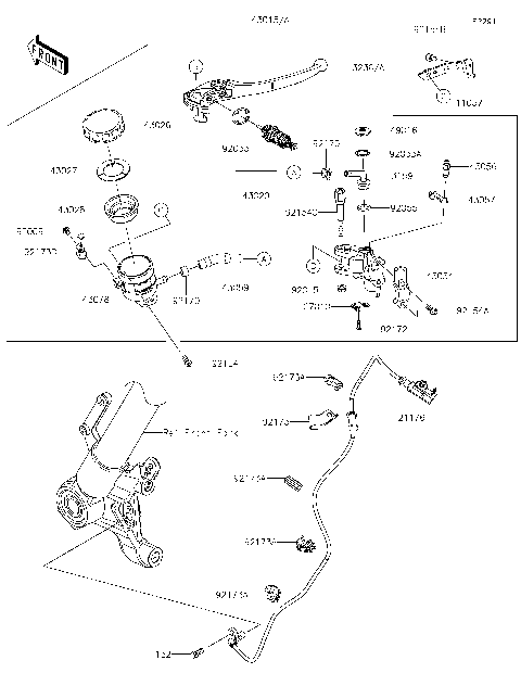 Front Master Cylinder