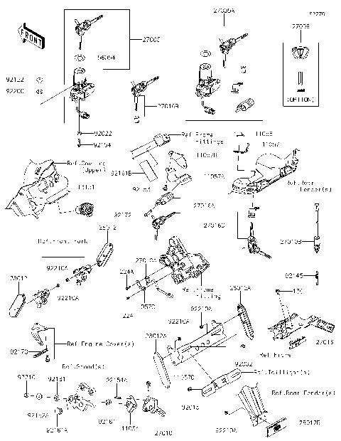 Ignition Switch/Locks/Reflectors