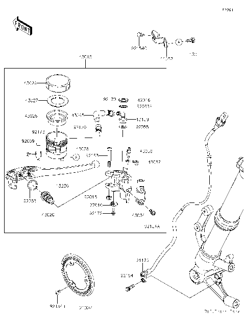 Front Master Cylinder