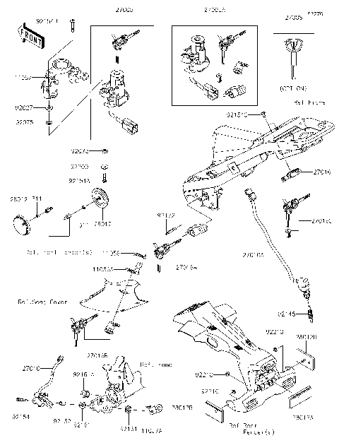 Ignition Switch/Locks/Reflectors