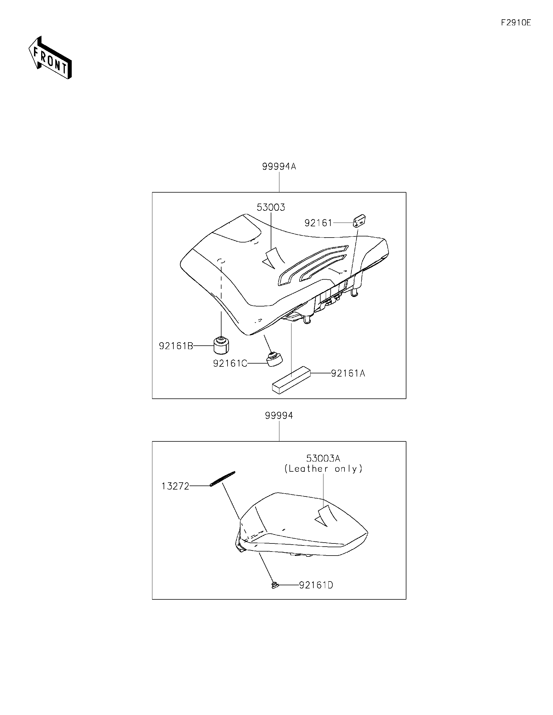 2025 Kawasaki Z900 SE ABS (ZR900TSFNN) Accessory(Seat) Motorcycles