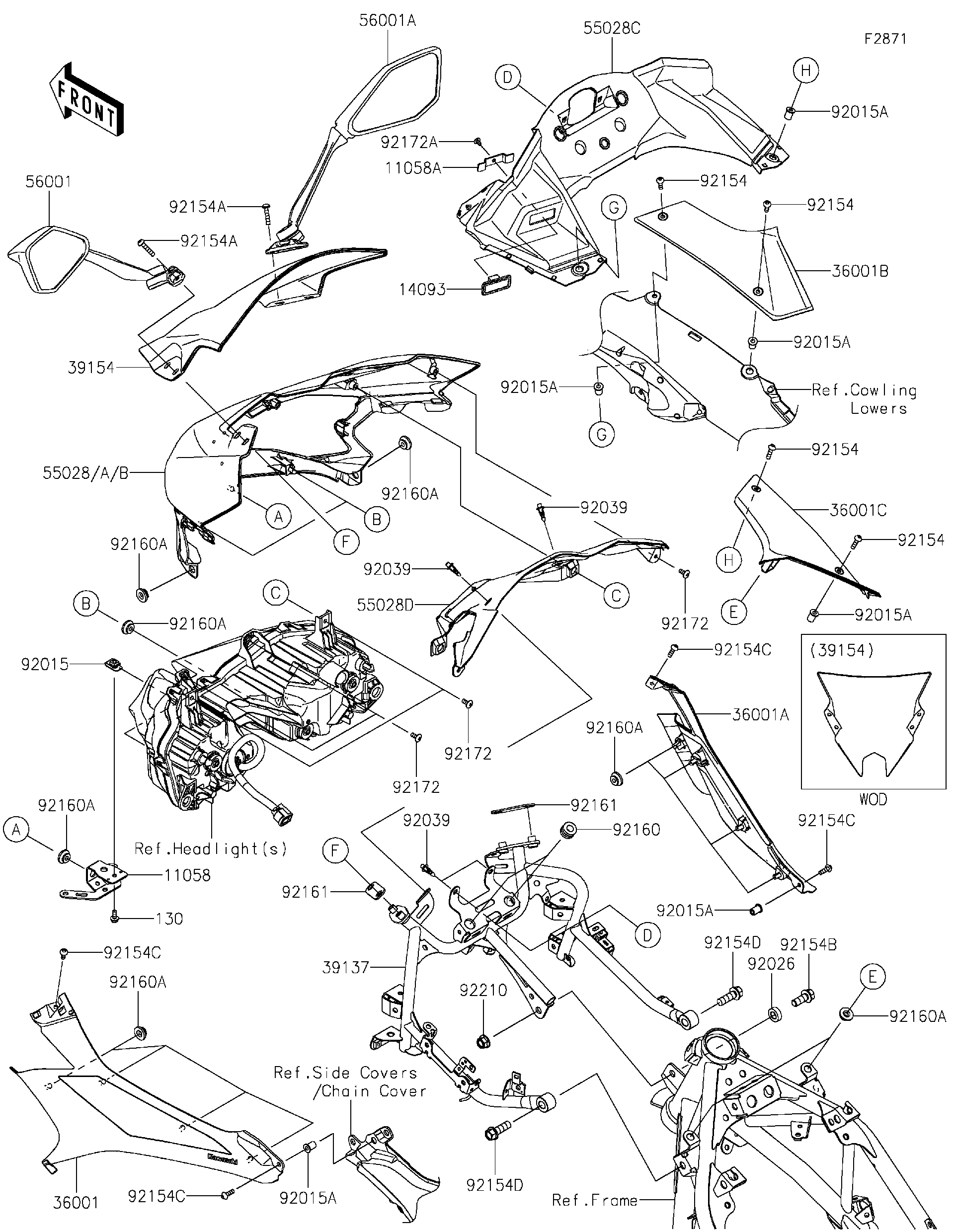 2026 Kawasaki Motorcycles Parts-Finder Diagrams | Cities Edge