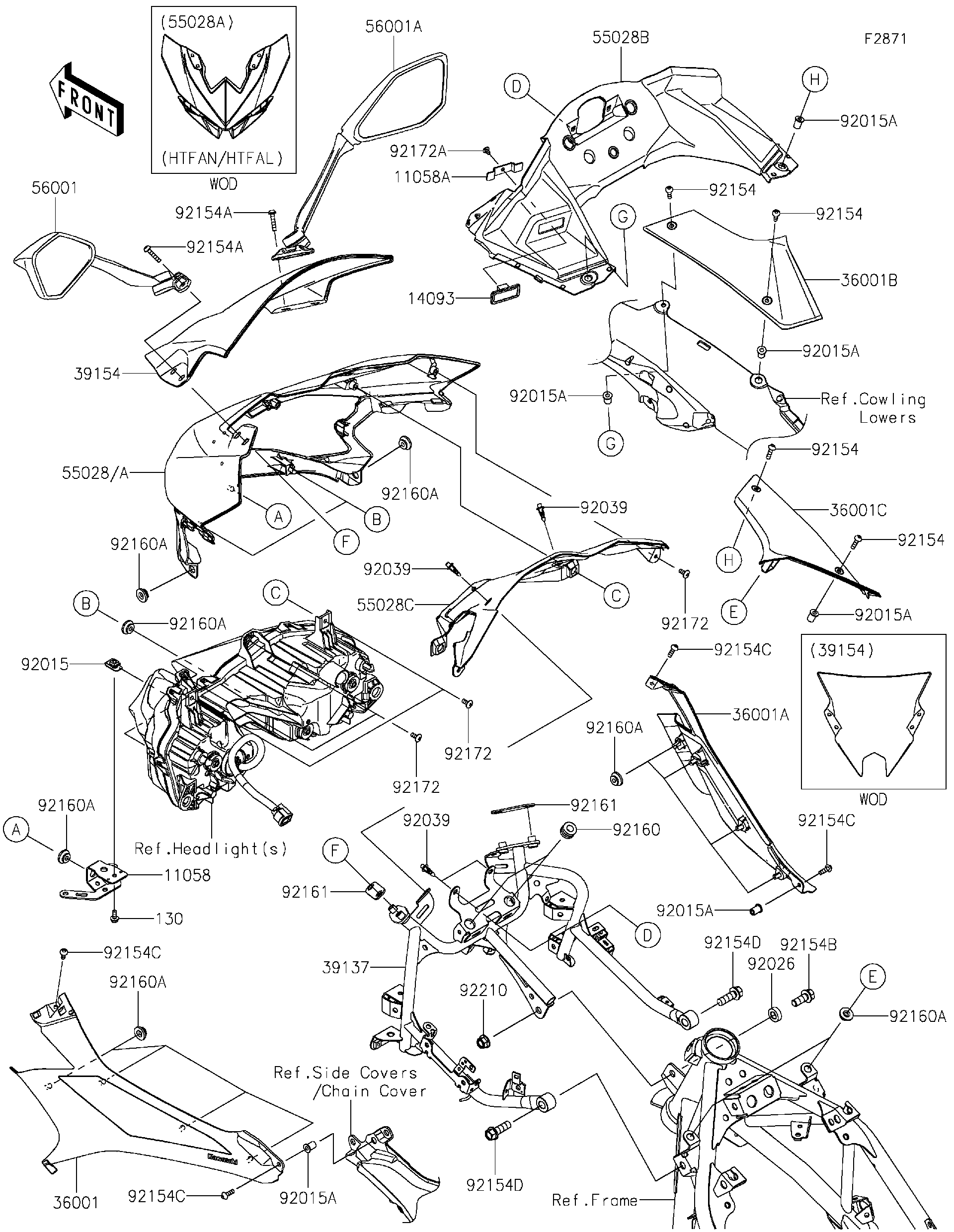 2026 Kawasaki Motorcycles Parts-Finder Diagrams | RJ Powersports