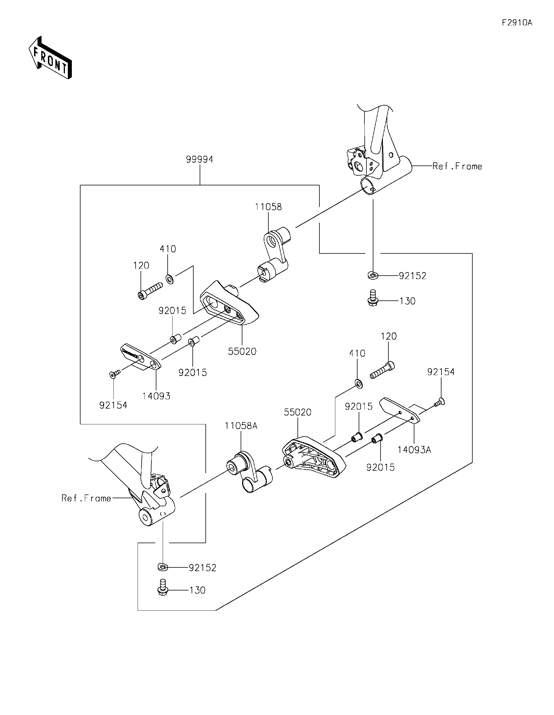 2026 Kawasaki Motorcycles Parts-Finder Diagrams in Palmer MA