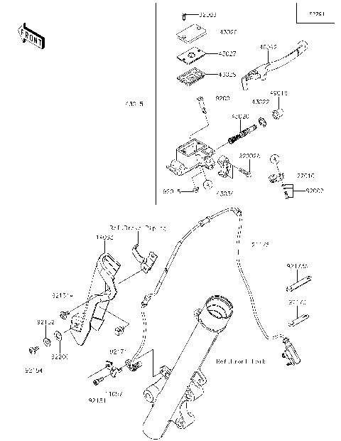 Front Master Cylinder