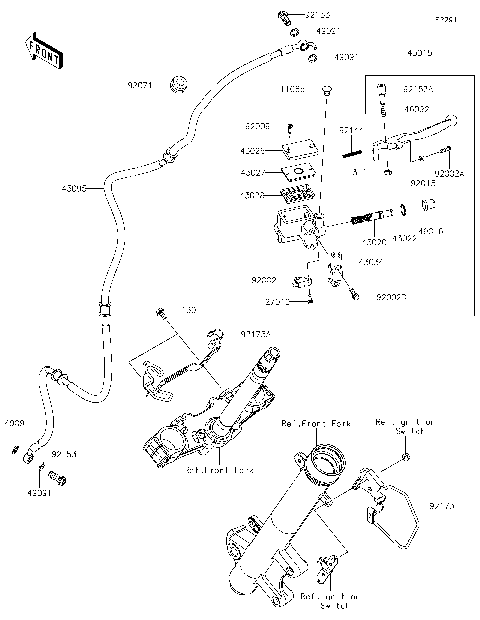 Front Master Cylinder
