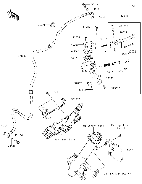 Front Master Cylinder