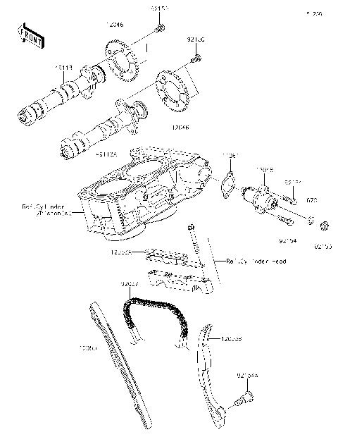 Camshaft(s)/Tensioner