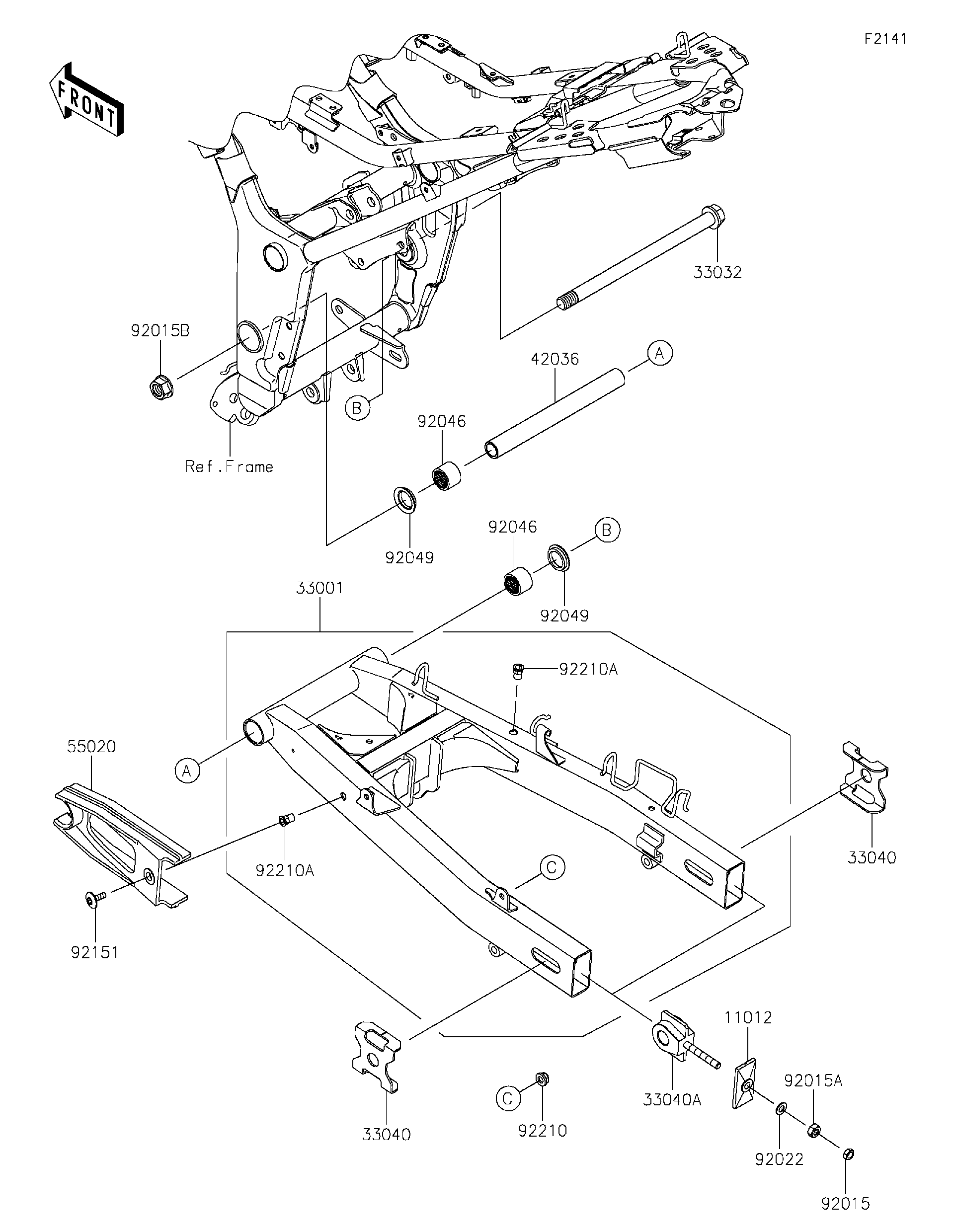2026 Kawasaki Ninja 300 ABS (EX300GTFNN) Swingarm Motorcycles 2026 Kawasaki Ninja 300 ABS (EX300GTFNN) Swingarm Motorcycles