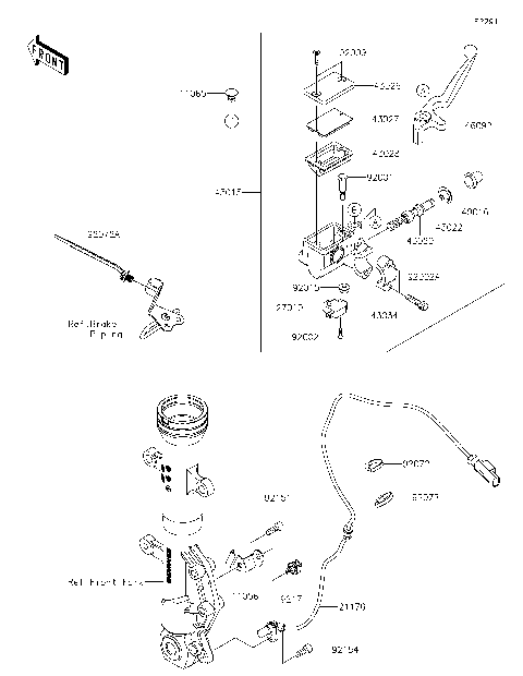 Front Master Cylinder