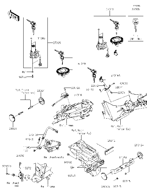 Ignition Switch/Locks/Reflectors
