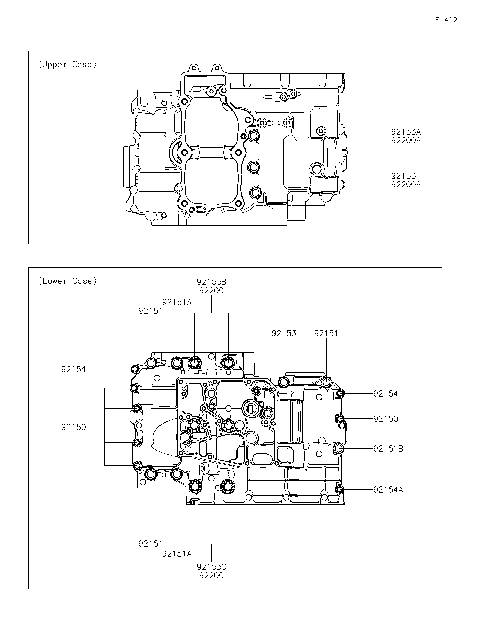 Crankcase Bolt Pattern