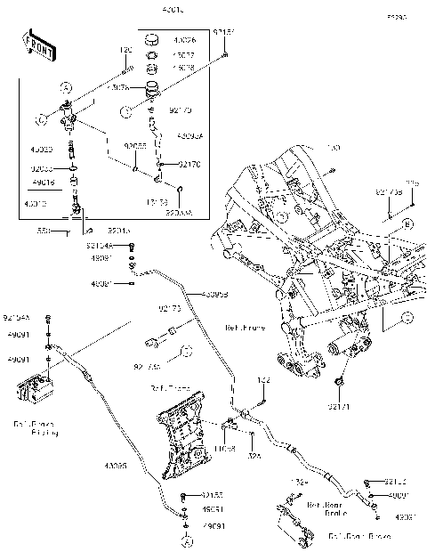 Rear Master Cylinder