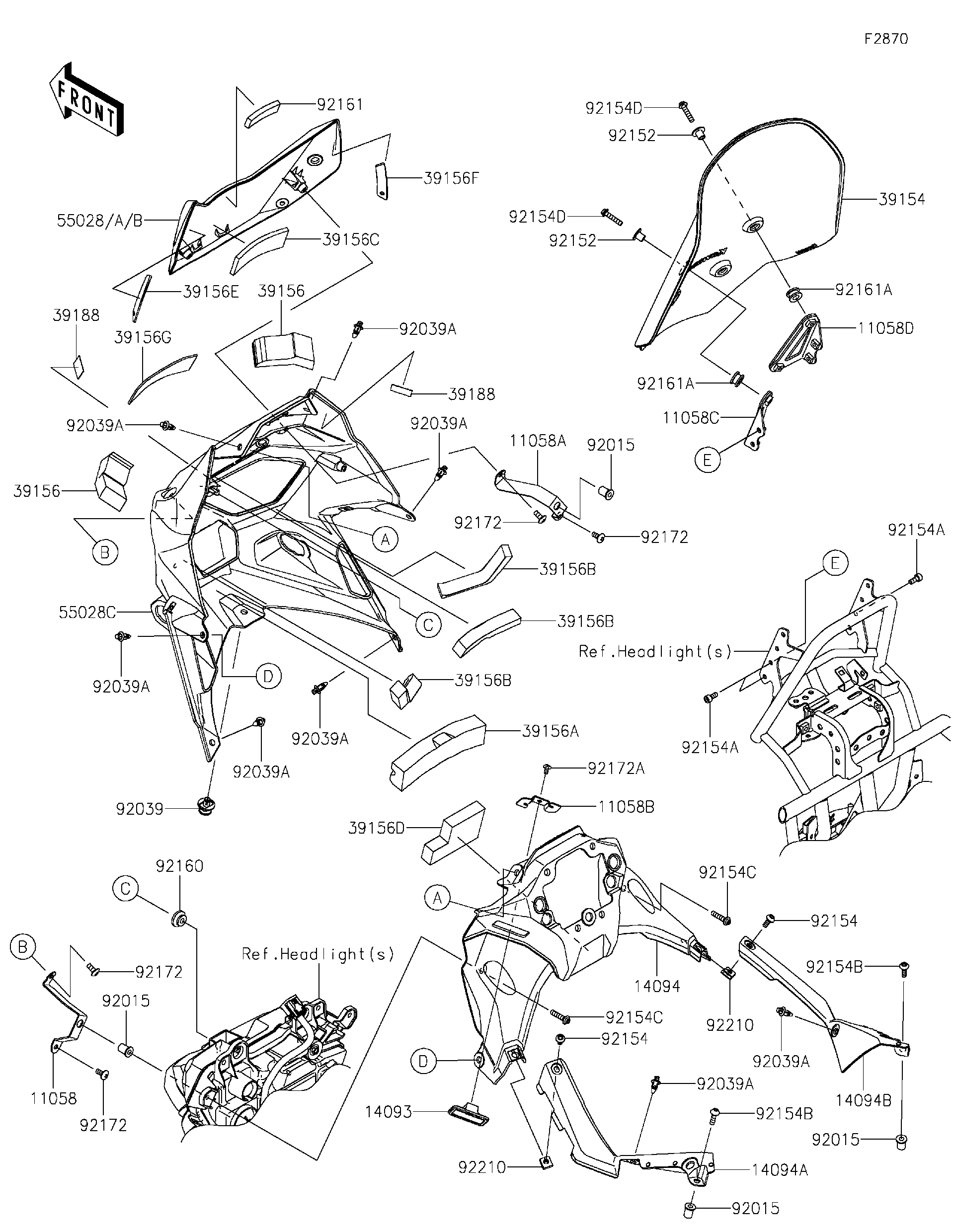 2026 Kawasaki Motorcycles Parts-Finder Diagrams | Montana Honda