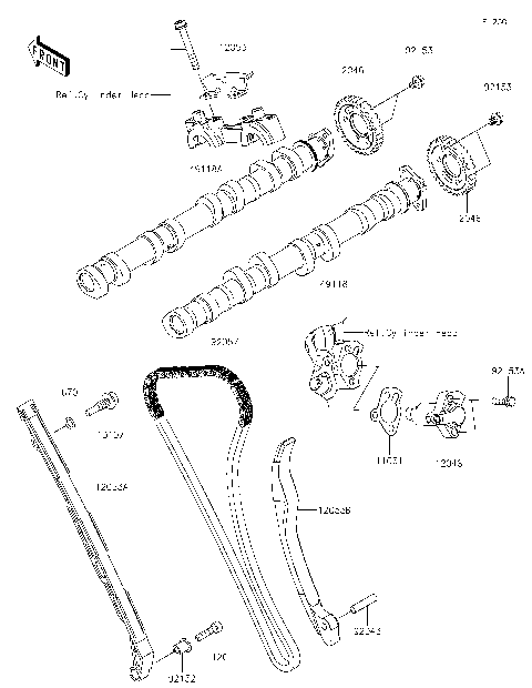 Camshaft(s)/Tensioner