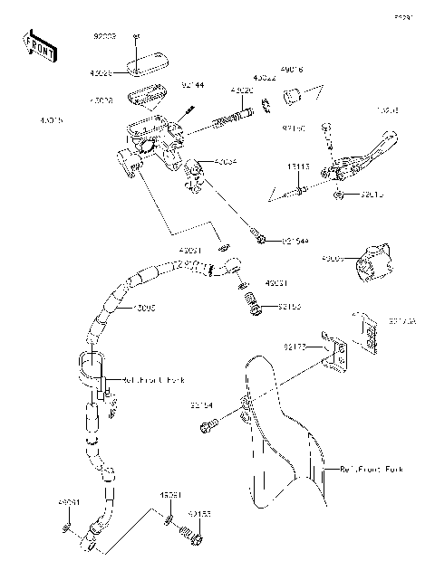 Front Master Cylinder