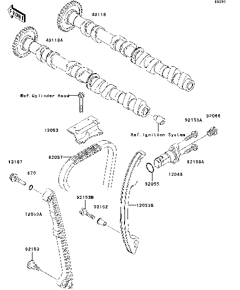 Camshaft(s)/Tensioner